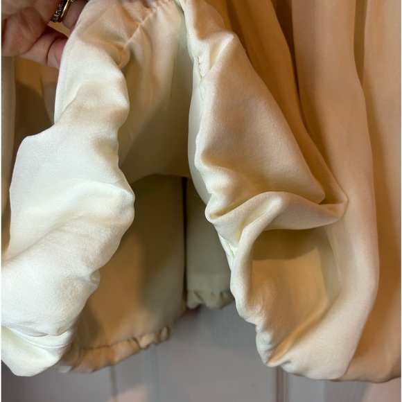 Tibi NY Cream Beaded bubble Dress 4 - Picture 4 of 10